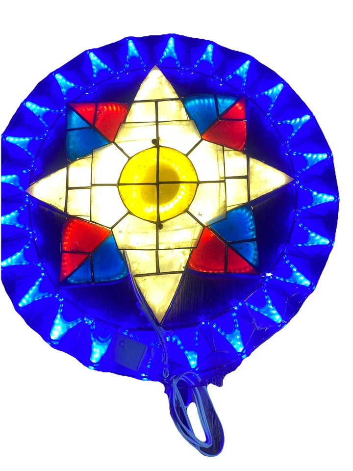 Christmas Capiz Parol LED Lantern Filipino 2024 FE03 size 24” US Seller 🇺🇸 - Image 3 of 4