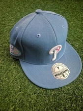 Mitchell & Ness Philadelphia Phillies Evolution 2004 Light Blue Hat Size 7