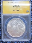 1921 Morgan Silver Dollar ANACS AU58