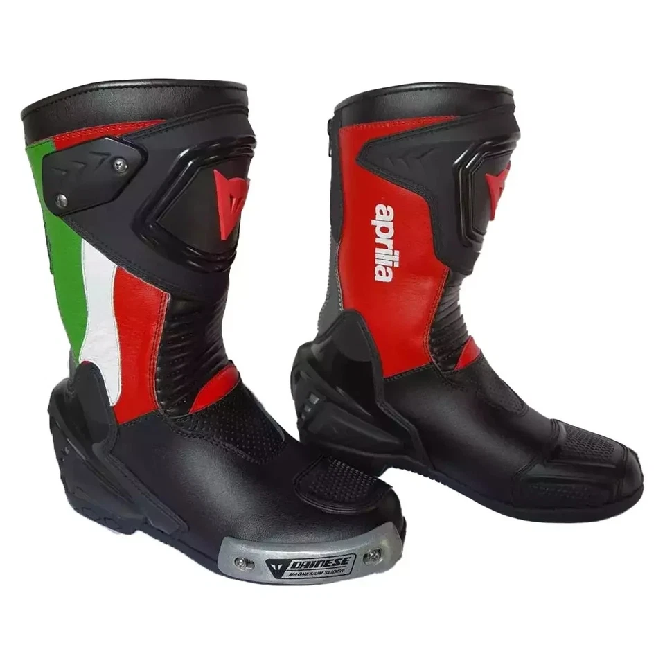 APRILIA MOTORRADSTIEFEL BOOTS DAMEN/HERREN HALBHOHER STIEFEL MOTORRADSCHUHE NEU - Bild 1 von 4