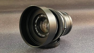 Helios 44m-6 2/58mm Cine mod lens BOKEH & FLARE Sony NEX E-mount   