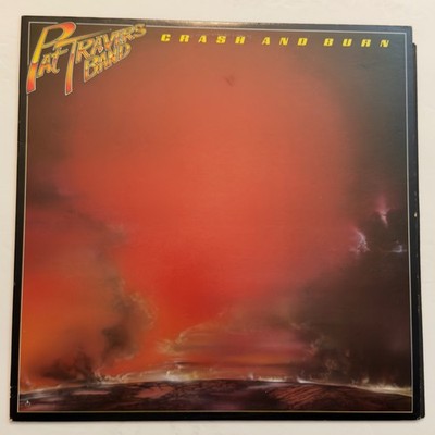 Pat Travers Band~Crash and Burn~With Printed Inner Sleeve~NM Vinyl LP~FAST SHIP