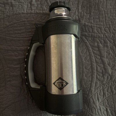 The Rock Thermax 18/8 Stainless Steel Vacuum Bottle 1.1 Qt 24Hr Hot/Cold Thermos