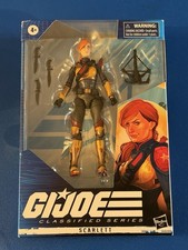 GI JOE CLASSIFIED SERIES  05 SCARLETT REDECO    FIELD VARIANT     NEW & SEALED