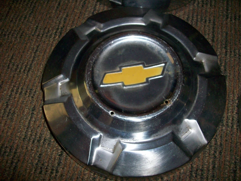 1967-1975 Chevy Truck 4 Stainless 10 1/2" Dog Dish Hubcaps 68 69 70 71 72 73 74 - Image 2 of 4