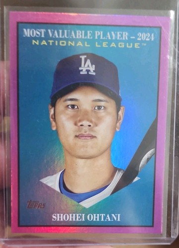 2025 Topps Update Series - Most Valuable Shohei Ohtani #MV-2 Pink Foil