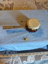 Vintage Mexican Spinning Drum Monkey Drum Toy