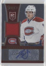 2013-14 Panini Select Rookie Jersey 120/199 Brendan Gallagher #295 Auto 5j8