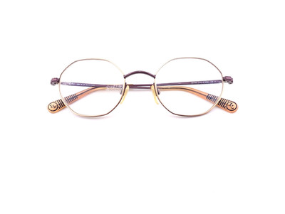 Lafont Issy & LA Eyeglasses, Frames Only, Extra 7112, 47-20-136, Metal, France