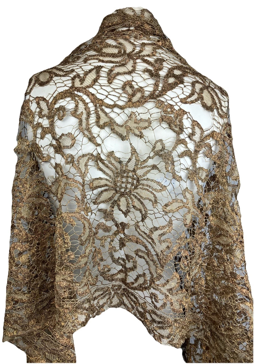 スカート vintage stock lace scarf Lace Vintage Scarves & Wraps for sale | eBay
