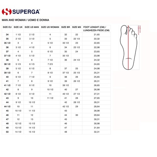 Superga - Sneakers,Uomo/Donna,casual,modello 2740 PLATFORM - Zdjęcie 2 z 25