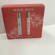 Giorgio Armani Eau de Parfum Travel Spray Set Acqua di Gioia, My Way # E4-8