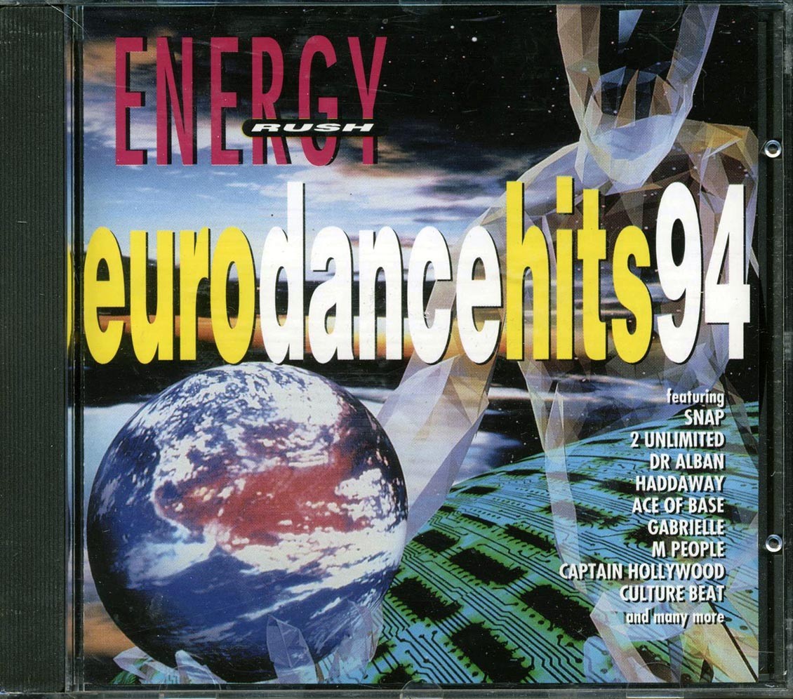 ЗАПЕЧАТАННЫЙ НОВЫЙ ДИСК Фредди Меркьюри, Бьорк, Ace Of Base, Snap и др. - Energy Rush: Eur