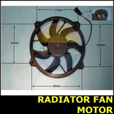 Radiator Fan Motor Centre Fits PEUGEOT 307 Opt2/2 2.0 RFJ 3E 186150
