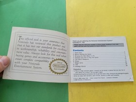 Faxanadu Nintendo NES Instruction Booklet Manual Only