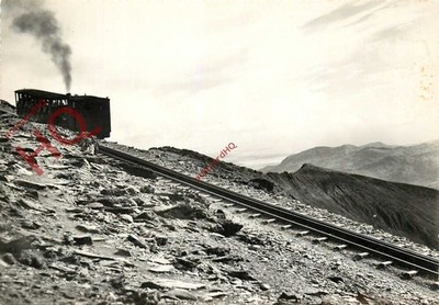 Picture Postcard>>THE SNOWDON MOUNTAIN RAILWAY, NORTH WALES