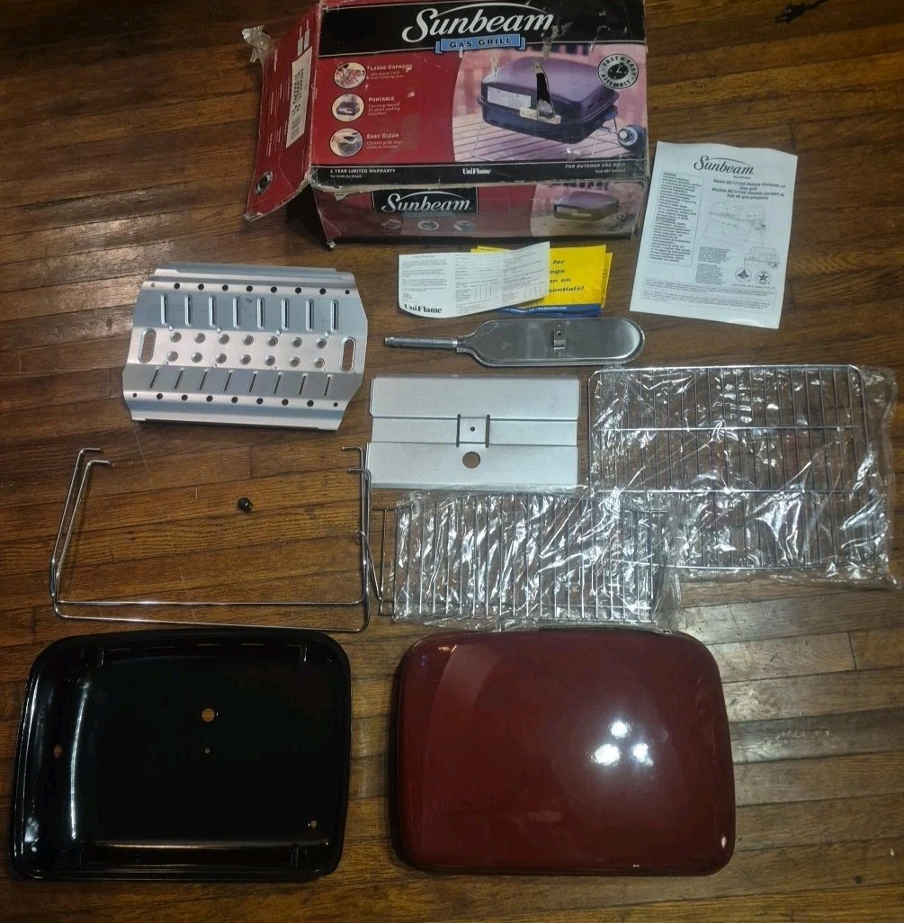 PARTS !! Sunbeam Gas Grill BC1712G 300 Square Inch Portable Warming Rack