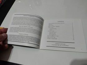 Sewer Shark Sega CD Genesis Authentic Instruction Manual Only No Game