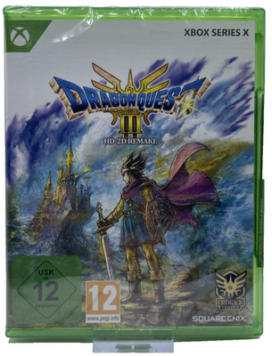 Dragon Quest III 3 HD-2D Remake - Xbox Series X - Neu Sealed - Deutsche Version
