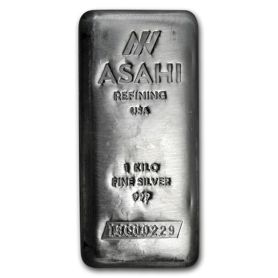 1 kilo Silver Bar - Asahi (Serialized) | eBay