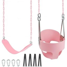 KINSPORY Toddler Child Swing Seat, Heavy-Duty High Back Fully Assembled