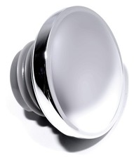 Tankdeckel Chrom belüftet für Harley Davidson XL Sportster Dyna Fat Boy Heritage