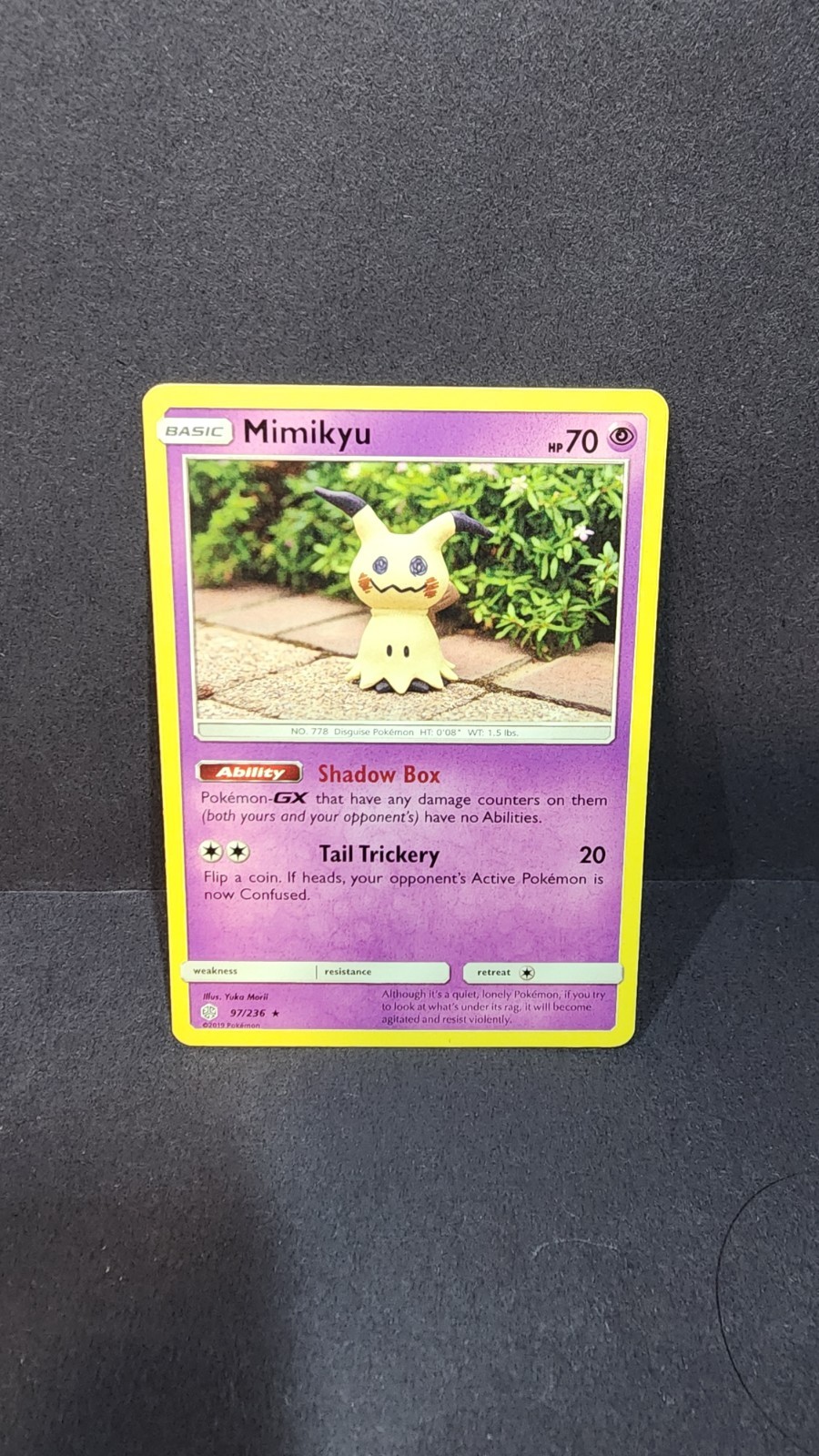 Mimikyu 97/236 Sm-Cosmic Eclipse Regular
