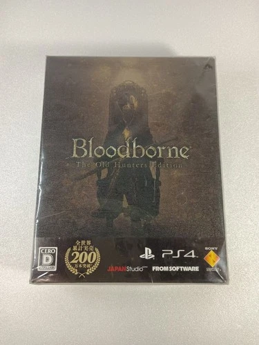 PS4 PlayStation4 Bloodborne The Old Hunters First Limited Edition unopened Japan