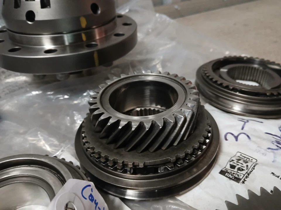 Conjunto de engrenagens Neon SRT4 T850 3-5/R com peças pequenas incluídas acabamento REM e Shot Peend - Imagem 4 de 4