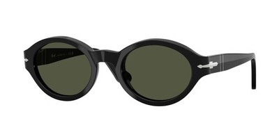 PERSOL PO3378S 95 31 Loris Black Green 51 mm Women's Sunglasses