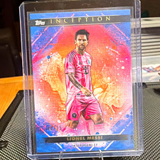 Topps 2025 Inception MLS Lionel Messi Inter Miami CF Orange /25 #17