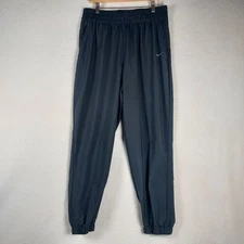 Nike One Dri-FIT Women’s Joggers L Dark Gray Lightweight Training Pants Athletic