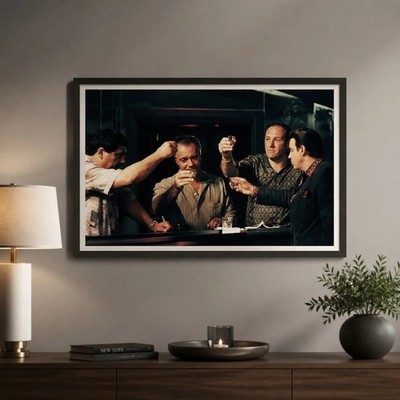 The Sopranos Tony Soprano Canvas Wall Art Poster Picture New