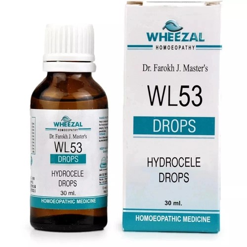 Wheezal WL 53 Hydrocele Drop Homeopathic Remedy 30ml