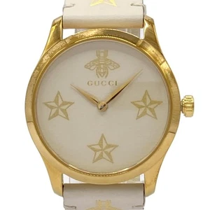Authentique montre bracelet pour homme GUCCI 126.4 17455866 blanche