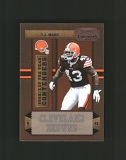 T.J. Ward 2010 Playoff Contenders #16 ROY Contenders Cleveland Browns