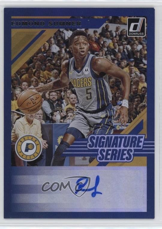 Edmond Sumner #SS-EDS 2019-20 Donruss Basketball Signature Series