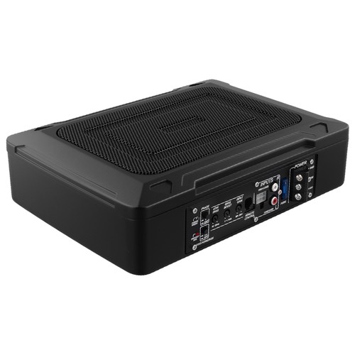 NEU 10" 1000W Kompakt Untersitz SLIM Powered Subwoofer Gehäuse - Bild 10 von 12
