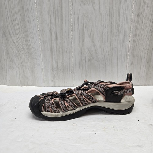 Sandalias de senderismo impermeables Keen Whisper rosa gris para mujer talla 7,5 - Imagen 4 de 8