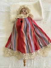Antique Armand Marseille Germany Bisque Musical Umbrella Doll Thorens EVC