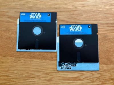 Star Wars Angriff auf den Todesstern Sharp X68000 Japan NUR DISCS! Selten!
