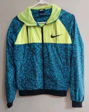 Nike Lightweight Women's Multi Colored Full-Zip Hoodie Jacket Size Medium