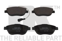 NK Bremsbelagsatz Scheibenbremse 222364 FüR Fiat Stilo Opel X12 Combo Lancia B05