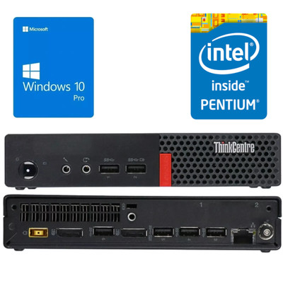 Lenovo ThinkCentre M710Q Tiny G4400T (2.9GHz) 8/16/32GB - 256/512/1024GB Win 10
