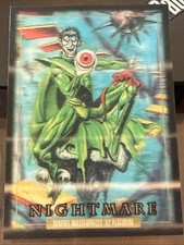 2024 Sky Box ‘92 Marvel Masterpieces Platinum Nightmare Black Lenticular #61!