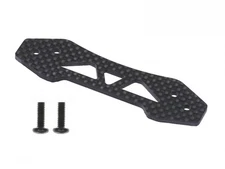 CARBON FIBER FRONT UPPER BUMPER PLATE 51528 FOR TAMIYA 1/10 TT-02 TT-02R TT-02RS