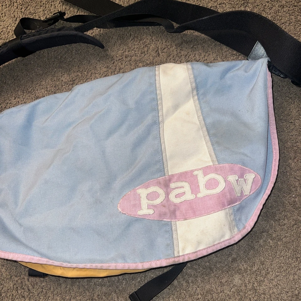 Crumpler Vintage Azul Claro Rosa Blanco Pabw Seedy Three Foto 2 de 4