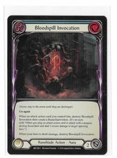2019 Flesh and Blood FAB 1st Ed Arcane Rising Bloodspill Invocation ARC108C Blue