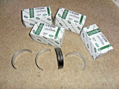 LAND ROVER FREELANDER V6 - 4 X GERILLTE KURBELWELLENHALBLAGER - LEB10120030L - Bild 1 von 3