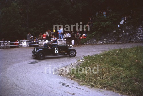 Frazer Nash Car Club Raid Bozen Italien 1969 Kodachrome 35mm Dia #85 RN469